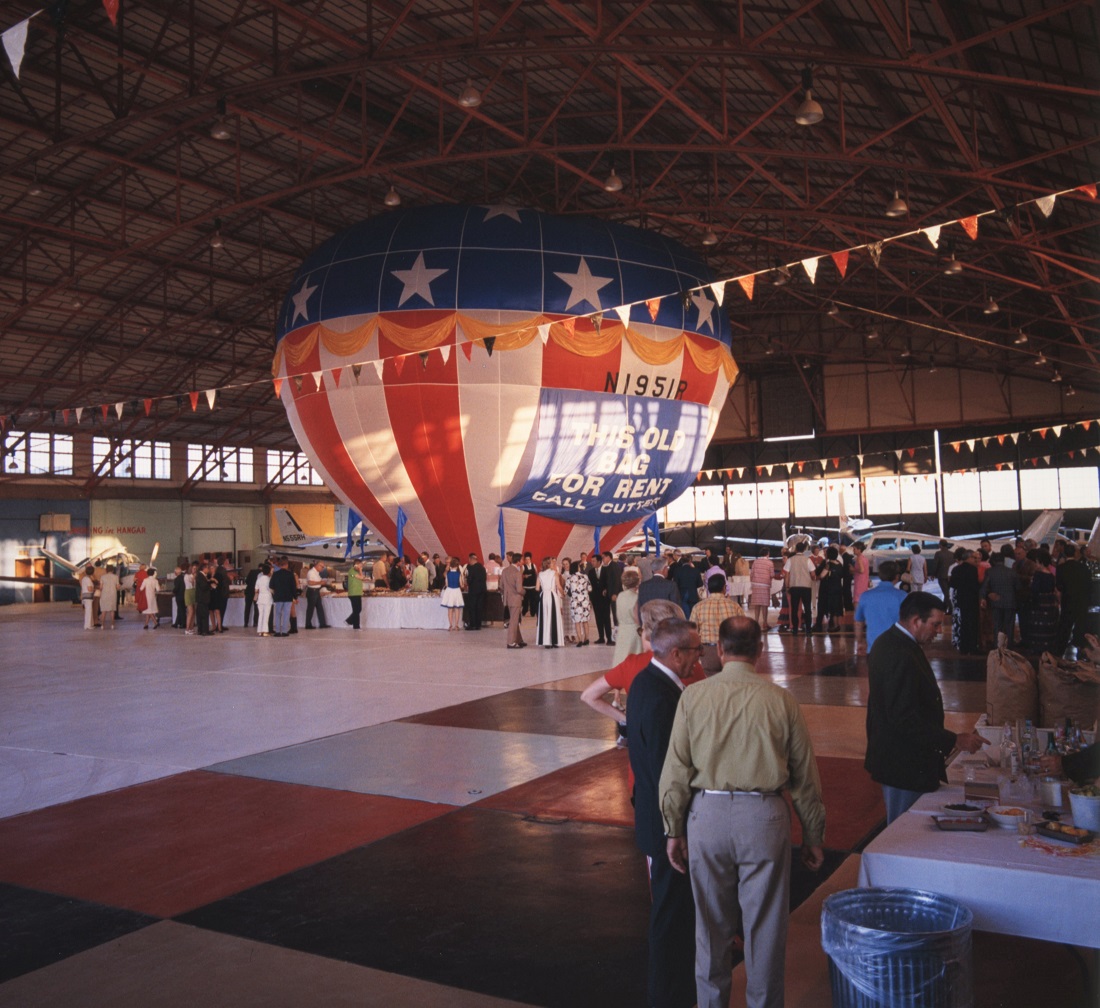 Albuquerque’s first modern hot air balloon, copyright Dick Kent Photography