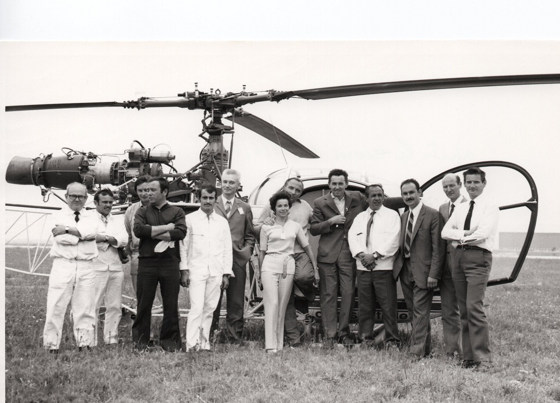 Jean Boulet helicopter record 1972