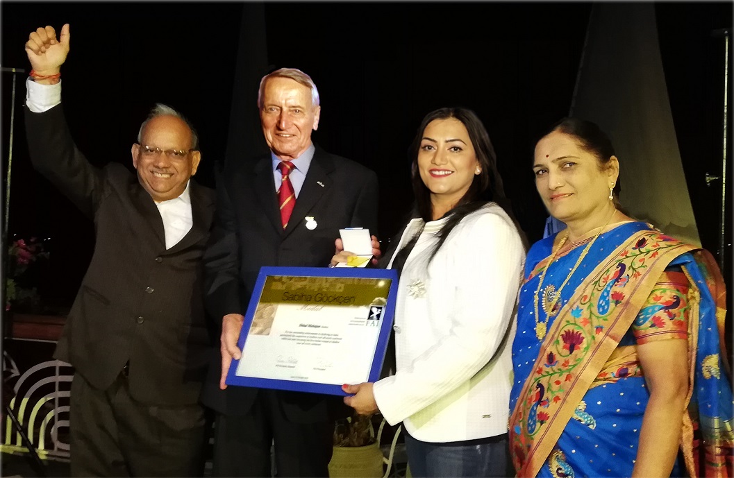 FAI Award Shital Mahajan