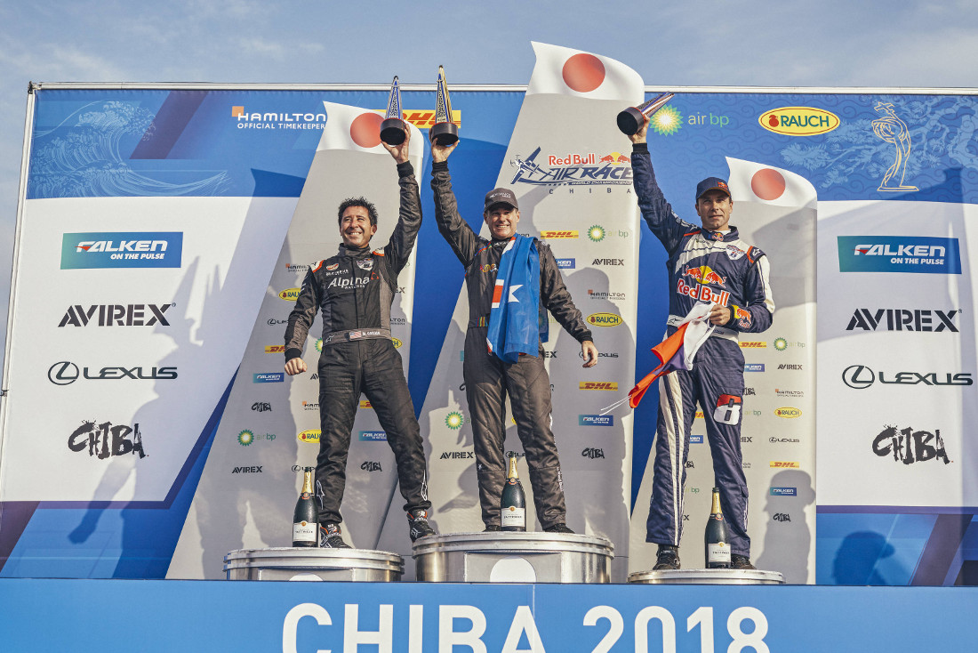 Red Bull Air Race Chiba podium Goulian-Hall-Sonka